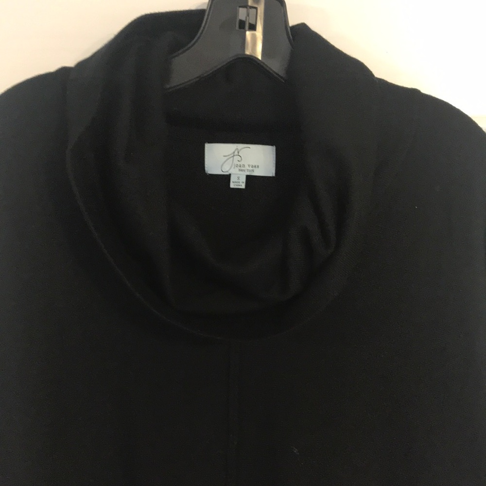 Black Cowl Neck Sweater